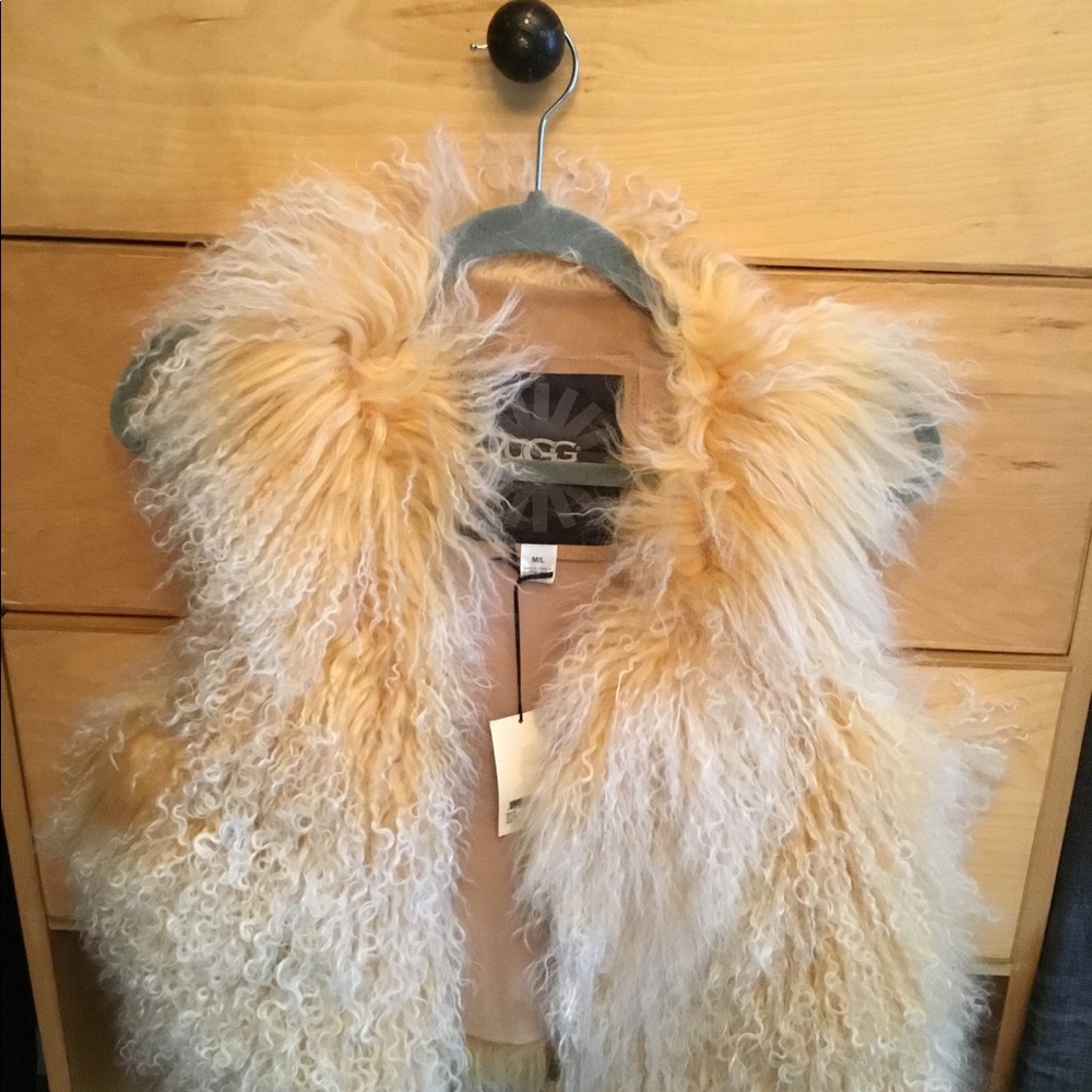 Ugg Mongolian Vest